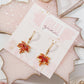 Auburn Maple Leaf Earrings