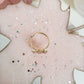 Pink Maple Leaf Ring