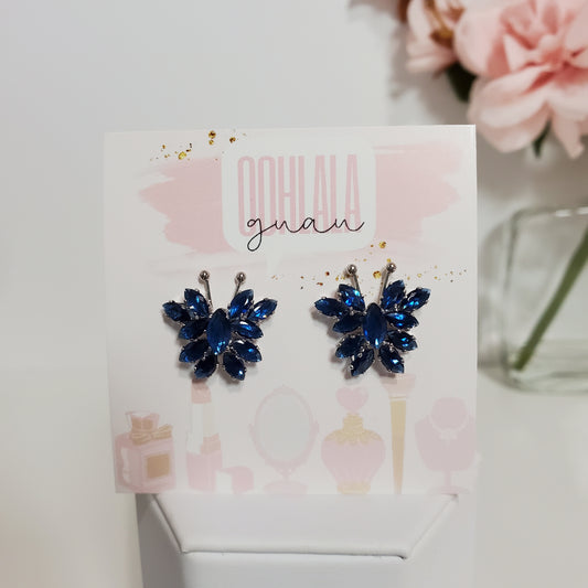 Blue butterflies Earrings